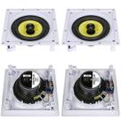 Caixa Gesso JBL CI PLUS 6S Kit com 4 unidades