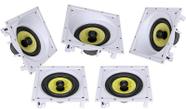 Caixa Gesso Kit 5.0 JBL 3 cxs CI PLUS 6SA + 2 CI PLUS 6S