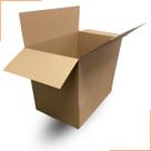 Caixa Grande Para Mudanças e Envios de Papelão Kraft 50x30x40 Forte e Resistente KIT com 5 unidades.