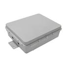 Caixa Hermetica Multitoc Cinza Vedada 25X20X8 Completa