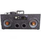 Caixa Horizontal Som Bluetooth Usb Ativa Falante 6 Pol Mp3