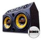 Caixa Igrejinha Trio Dupla Completa Sub 12 + Taramps Tl1500