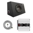 Caixa Inclinada Tormento 8 Polegada com Modulo Tl1500 Rca 5m