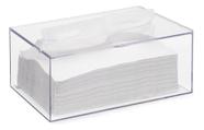Caixa Interfolha Acrílico Porta Lenço Papel Toalha De Mesa