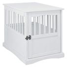 Caixa interna para cães Casual Home Wooden 51x70x61 cm branca