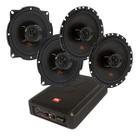 Caixa JBL Ativa Amplificada SW8A-MS 200w + Alto Falantes 6 JBL 6TRFX55 + 5 5TRFX55 Flex4