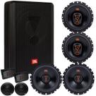 Caixa Jbl Ativa Sw8ams Kit 2 Vias 62vms80 e Par 6trms80