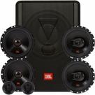 Caixa Jbl Sw8a-ms + 02 Alto Falantes 6 6trfx55 + Kit 2 Vias