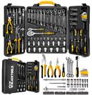 Caixa Jogo De Ferramentas 110 Peças Completo Maleta Profissional Aço Cromo Vanádio The Black Tools