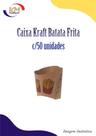 Caixa Kraft color batata frita c/50 unidades - Top Qaulity - lanchonete, delivery, fritas (16139) Caixa Kraft color batata frita c/50 unidades - Top Qaulity - lanchonete, delivery, fritas (16139)