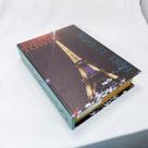Caixa Livro Book Decorativ Maior Torre Eiffel Iluminada Luxo