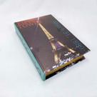 Caixa Livro Book Decorativ Menor Torre Eiffel Iluminada Luxo