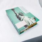 Caixa Livro Book Decorativo Maior Estatua Liberdade Luxo