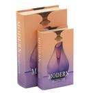 Caixa Livro Modern Decoration c/ 2 peças