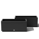 Caixa longa Planter Veradek Block Series grande para ambientes internos/externos Caixa longa Planter Veradek Block Series grande para ambientes internos/externos