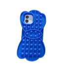 Caixa macia criativa do telefone da descompressão do silicone do xadrez do pensamento para Iphone11