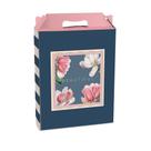 Caixa Maleta Retangular Vertical - Pretty Magnolia - 1 unidade - Cromus - Rizzo