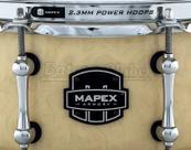 Caixa Mapex Armory Peacemaker Maple Walnut Antique Ivory Figured Wood 14x5,5