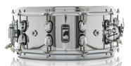 Caixa Mapex Black Panther Cyrus 14x6 Chrome Steel Shell com aros Sonic Saver e Automático Duplo