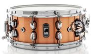 Caixa Mapex Black Panther Predator 14x6 Copper Shell em Cobre com aros Sound Arc Hoop