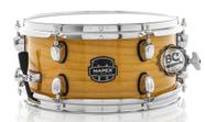 Caixa Mapex New MPX Natural Lacquer 12x6 Modelo Novo casco com Maple, automático Armory e caneca