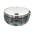 Caixa Mapex The Explorer Smokewood 14x5.5 com folha de acabamento Mapex Mars