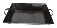 Caixa Masseira 20L Aço Galvanizado 0,50mm Reforçada - Obra Construção Civil - SF04