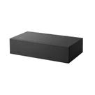 Caixa Master Gaveteiro Closet Mdf 60 Cm Preto 3 pç
