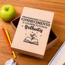 Caixa MDF 15x10x5 Caixinha Presentear Professores Educadores Caixa MDF 15x10x5 Caixinha Presentear Professores Educadores