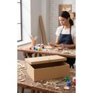 Caixa MDF Cru 30x20x10cm: Organize e Decore com Estilo