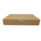 Caixa Mdf Cru 30x20x5 Cm Com Fecho Para Decorar Presente