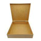 Caixa Mdf Cru 35x35x10 Cm Sem Fecho Para Decorar Presente