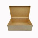 Caixa Mdf Cru 40x25x15 Cm Sem Fecho Para Decorar Presente