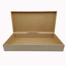 Caixa Mdf Cru 49x24x9 Cm Sem Fecho Para Decorar Presente
