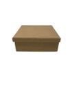 Caixa mdf cru lisa 20x20x8