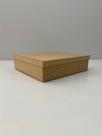 Caixa mdf cru lisa 30x30x8