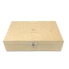 Caixa MDF Organizadora fecho/dobradiça dourada - 25cm x 18cm