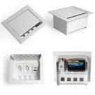 Caixa Mesa Pop3 Monobloco 2NBR20A /Usb A+C QM14321 QTMOV Branco