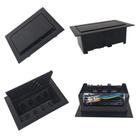 Caixa Mesa Pop4 Monobloco 4NBR20A/2Cat6/1Usb/1HDMI QTMOV PRETO