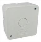 CAIXA MICRO ORGANIZADORA STILUS BRANCA PARA CFTV 85 x 85 MM