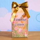 Caixa Milk Jardim das Borboletas Personalizada Lembrancinha Festa Infantil Aniversário