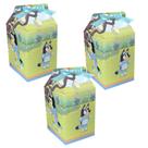 Caixa Milk Lembrancinha Festa Bluey 8 Unidades 12x6x6cm Festcolor Licenciado