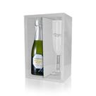 Caixa Mini Champanhe e Taça (20,5cm x 13cm x 6cm) Branca 5 unidades Assk