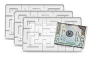 Caixa Money Puzzle Box Tech Tools, porta-presentes Money Maze, pacote com 3 Caixa Money Puzzle Box Tech Tools, porta-presentes Money Maze, pacote com 3