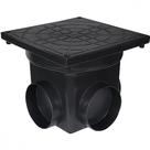 Caixa Mult Inspecao Metasul 20X24X24 Preto
