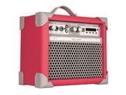 Caixa multiuso ll audio up 5 vivid pink bt/usb/sd/fm 35w