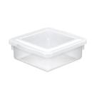 Caixa Multiuso Plastica 2,5L Com Tampa 707 Quadrado