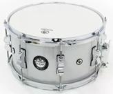 Caixa Nagano Stage Series Clever Silver Sparkle SVS 13x7 com 8 afinações e 4 respiros de ar