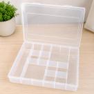 Caixa Organiza Fácil Com 12 Divisórias N.2 Jaguar Plásticos Cor Transparente Caixa Organiza Fácil Com 12 Divisórias N.2 Jaguar Plásticos Cor Transparente