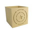 Caixa Organizador 3D Modelo Capitão 30x26x25 Mdf 6mm Caixa Organizador 3D Modelo Capitão 30x26x25 Mdf 6mm